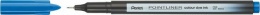 Tűfilc, 0,4 mm, PENTEL "Pointliner", jégkék