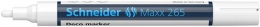 Krétamarker, 2-3 mm, SCHNEIDER "Maxx 265", fehér