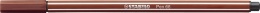 Filctoll, 1 mm, STABILO "Pen 68", téglavörös