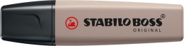 Szövegkiemelő, 2-5 mm, STABILO "BOSS original NatureCOLORS", melegszürke