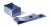 Címketartó zseb, raklapláb, 140x65 mm / 90x65 mm, DURABLE , kék