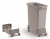 Szállítókocsi, 60 liter, rPP, DURABLE, grafit