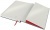Beíró, B5, kockás, 80 lap, keményfedeles, LEITZ "Cosy Soft Touch", bársonyszürke