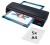 Laminálógép, A3, 75-125 mikron, GBC "240HS Home Office"
