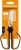Metszőolló, hegyes, FISKARS "Solid™ SP15"