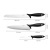 Késkészlet, kezdő, 3 darabos, FISKARS "Essential"