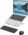 Laptopállvány, hordozható, FELLOWES "Alumia™, ezüst