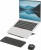 Laptopállvány, hordozható, FELLOWES "Alumia™, fekete