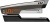 Tűzőgép, 24/6, 26/6, 20 lap, MAPED "Universal Metal Half-Strip", vegyes színek