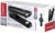 Tűzőgép, 24/6, 26/6, 20 lap, MAPED "Essentials Half-Strip", fekete