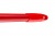 Nyél, menetes, alukróm, 140 cm, BONUS "Heavy Duty", piros