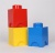 Tárolódoboz, szögletes, LEGO, kék