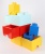 Tárolódoboz, fiókos, LEGO "Brick", piros