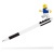 Zseléstoll, 0,7 mm, kupakos, mini figurával, LEGO, fekete
