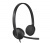 Fejhallgató, mikrofonnal, USB csatlakozás, LOGITECH "H340"