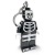 Kulcstartó, LED világítással, LEGO "Skeleton Guy"