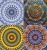 Naptár, fali, TOPTIMER "Mandala"