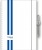 Naptár, tervező, A5, heti, DAYLINER, "InSpiral GT", fehér-kék