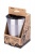 Termoszbögre, 300 ml, rozsdamentes acél, TROIKA "Cup-uccino", ezüst