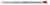 Jelölőceruza, hatszögletű, mindenre író, lemosható (omnichrom), STAEDTLER "Lumocolor 108", piros