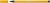 Filctoll, 1 mm, STABILO "Pen 68", curry