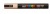 Dekormarker, 1,8-2,5 mm, UNI "Posca PC-5M", púder rózsaszín