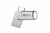 Pendrive, 64GB, USB 2.0 + USB-C, alumínium ház, MYMEDIA "Dual" (by VERBATIM)