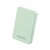 Power bank, mágneses (vezeték nélküli), 10.000mAh, VERBATIM "Charge n Go Essentials", zöld