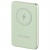 Power bank, mágneses (vezeték nélküli), 10.000mAh, VERBATIM "MCP-10, zöld