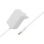 Asztali lámpa, LED, szabályozható, Qi töltővel, USB, HOME, fehér