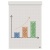 Flipchart papír, kétoldalas, sima/kockás, 580X810mm, 50 lap, NOBO