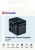 Utazóadapter, univerzális, 2xUSB, VERBATIM "UTA-01"